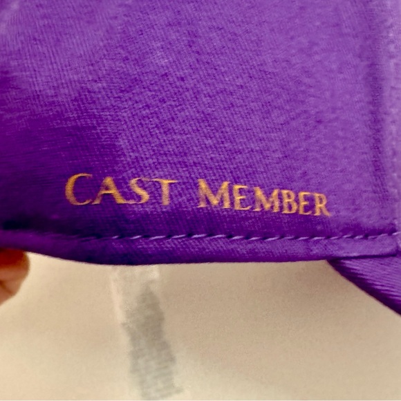 NWT. Disney Wish castmember baseball hat. Purple cap features goat & star - Picture 11 of 12